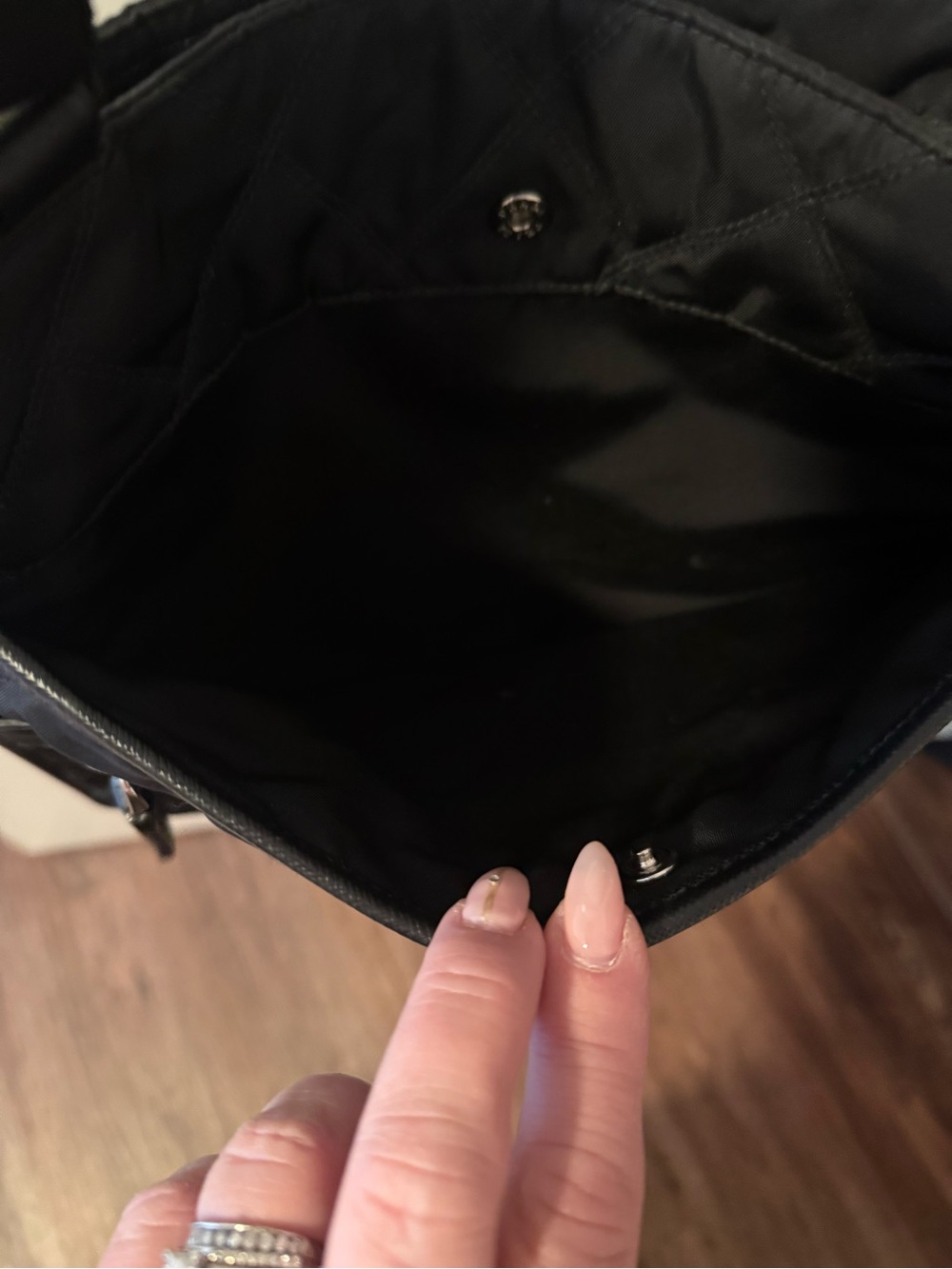 Prada Black Quilted Nylon Crossbody Messenger - Picture 3 of 14